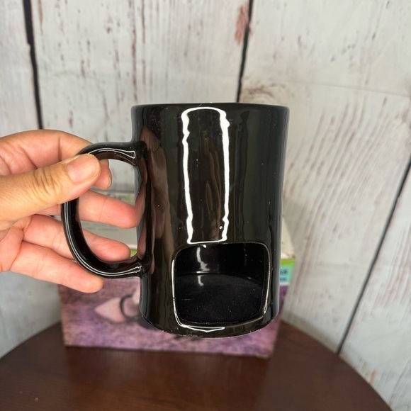 Set of 2 Personal Fondue Mugs with 4 forks and 8 tea lights - Picture 10 of 11